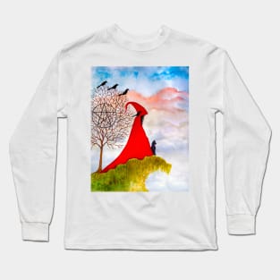 Red Witch Spell for Love Long Sleeve T-Shirt